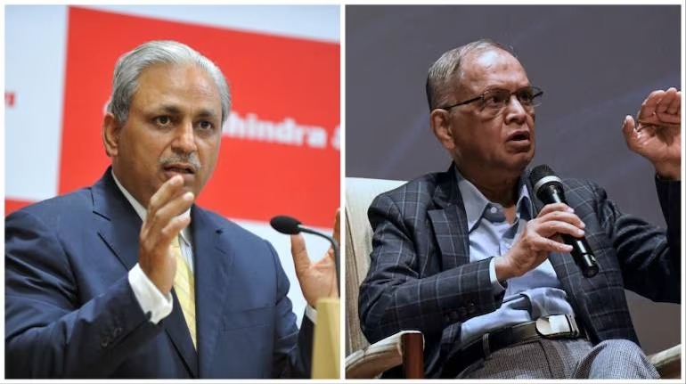 'Tech Mahindra's CP Gurnani defends Narayana Murthy's 'work 70 hours a week''